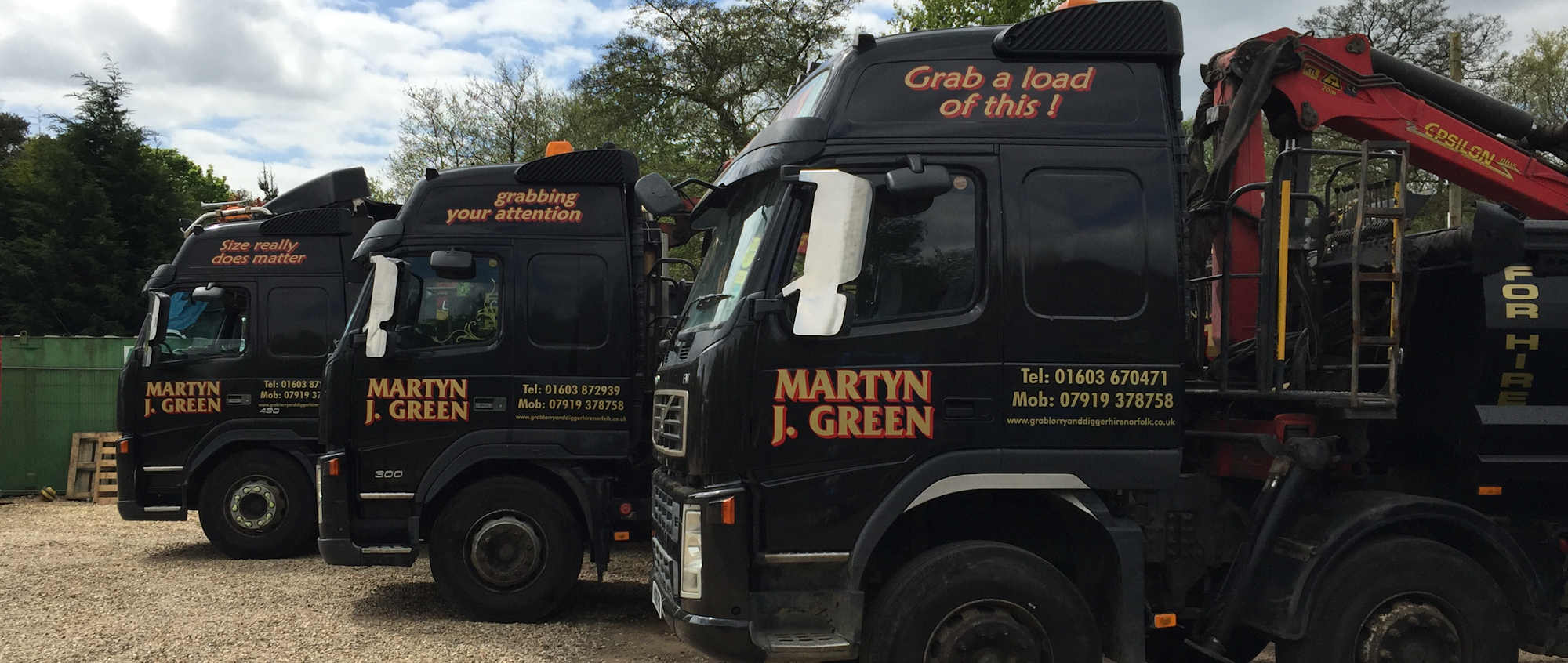Grab Lorry & Digger Hire